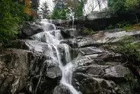 Ramsey Cascades Trail waterfall