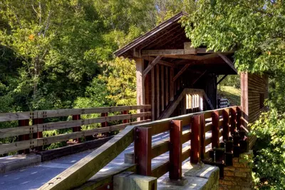 harrisburg covered bridge is one of the top hidden gems in Tennessee
