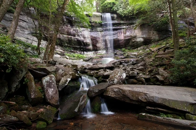 Rainbow Falls is one of the best hikes near Gatlinburg TN