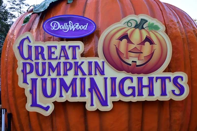great pumpkin luminights in the Smokies in the fall
